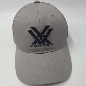 Vortex Optics Hat Snapback Trucker Mesh Scopes Gray Black Men Outdoors Wear Hunt